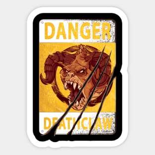 Danger, Deathclaw Sticker